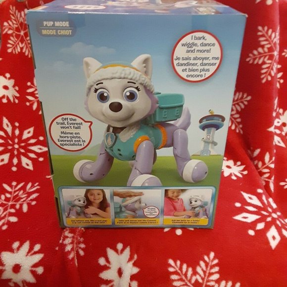 Spin Master Toys Paw Patrol Zoomer Everest Interactive Pup Nib
